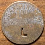Logan Mines $1 Coal Scrip Token - WV