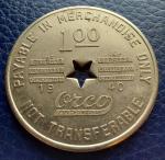 Cornett-Lewis Coal Co. Louellen $1 Trade Token