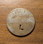 Logan Mines $1 Coal Scrip Token - WV