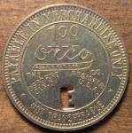 Eagle Stores Coal Token from Barren Fork, KY