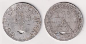 Gulf Coal Company West Virginia Coal Scrip Token