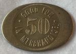LEE COAL COMPANY 50¢ Mining Scrip Token