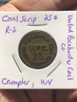 United Pocahontas Coal Co. 25 Cent Trade Token