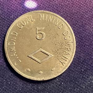 Diamond Coal Co. $0.05 Trade Token - Rosedale, TN