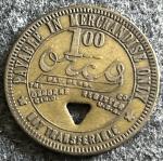 Kistler WV Coal Scrip Token Buffalo Chilton $1