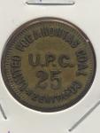 United Pocahontas Coal Co. 25 Cent Trade Token