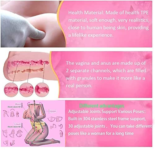 5.25FT Realistic Full Body Female Sex Doll Silicone
