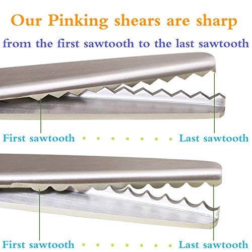 Hui Tong Pinking Shears - Scalloped 7mm Blade