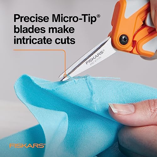 Fiskars Micro-Tip Scissors - 6" - Stainless Steel