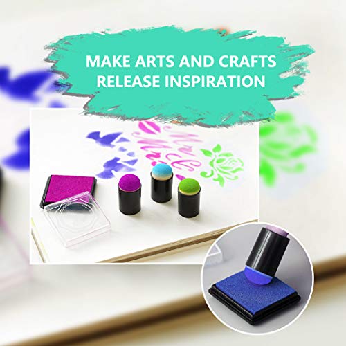 40 Finger Sponge Daubers Set for Painting & Drawing