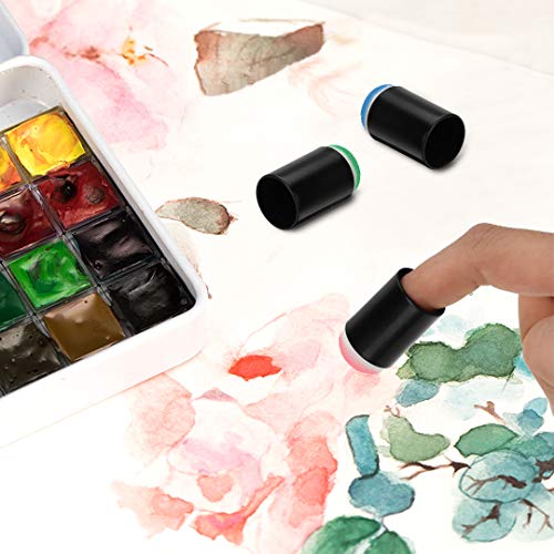 40 Finger Sponge Daubers Set for Painting & Drawing
