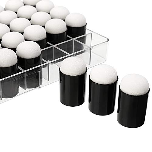 40 Finger Sponge Daubers Set for Painting & Drawing