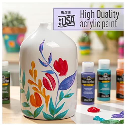 FolkArt Multi Satin Finish Acrylic Paint Set