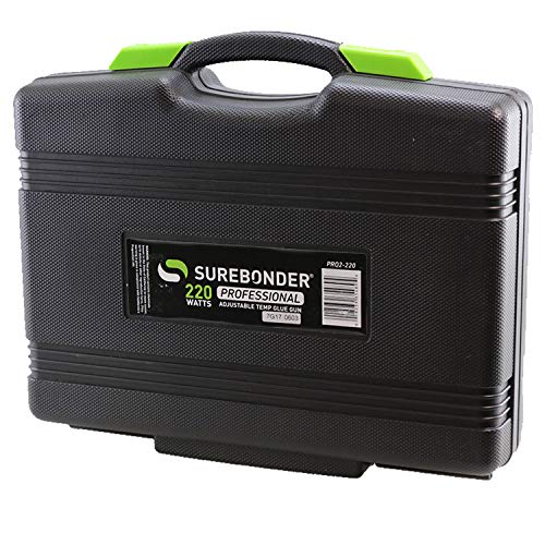 Surebonder PRO2-220 Temperature Adjustable Heavy Duty Glue Gun