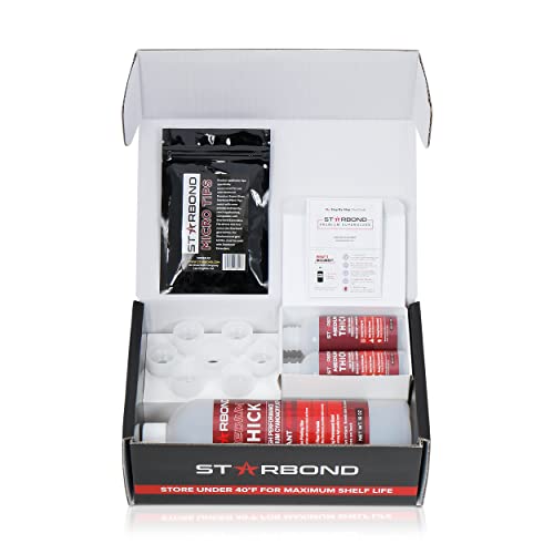 Starbond EM-600 Medium Thick CA Super Glue-Ounce