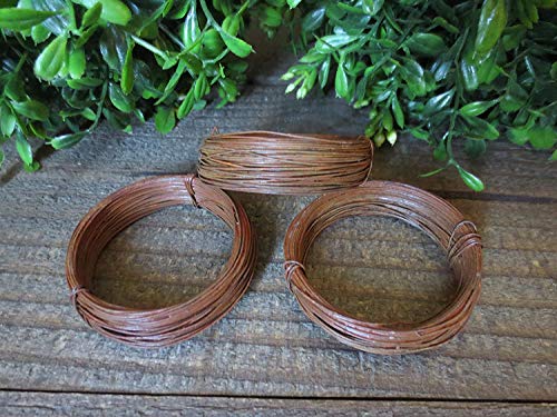 150 ft Total ~ 24 Gauge Rusty Tin Wire Crafting SuppliesL8