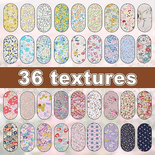 Assorted Jelly Roll Fabric Strips for Quilting, 36-strip Bundle