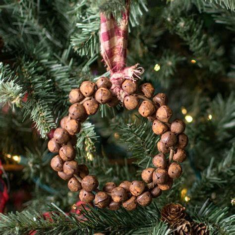 100 PC 20mm Country Primitive Craft Look Rusty Tin Jingle Bells for Christmas, Holiday or Everyday Crafting and Embellishing … (3/4 inch Small)