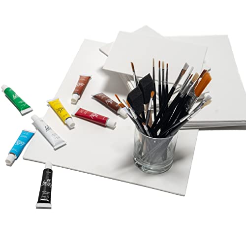 25 Piece Craft Brush Value Pack for All Artists