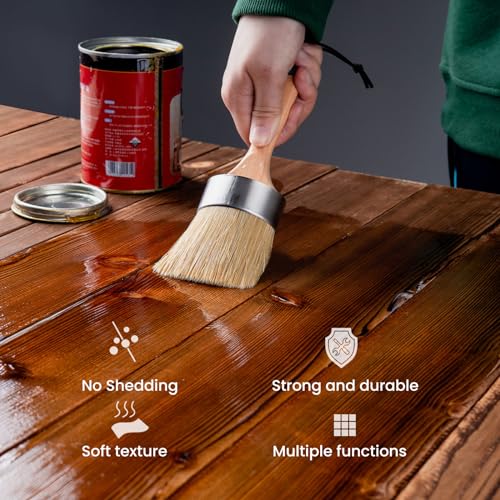 YiBaiBrush - Furniture Chalk & Wax Paint Brush Set