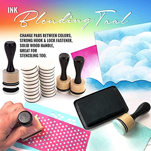 Bulk Mini Ink Blending Tools and Foam Replacements