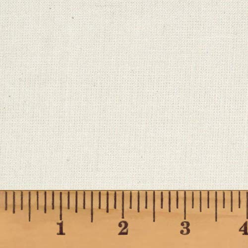 Colonial White Cotton Plaid Fabric by JCS - Yard