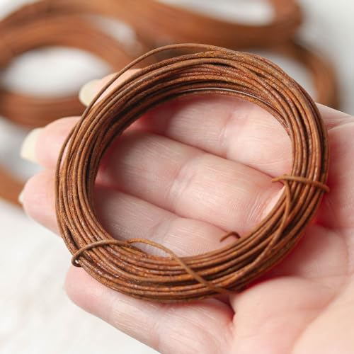 Rusted 20 Gauge Crafting Wire for Floral Arranging, Crafting and Creating | 6 Rolls of 30 Feet for 180 Total Feet
