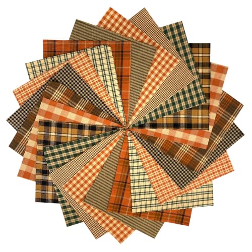 Autumn Spice Charm Pack: 40 Pre-cut Fabric Squares