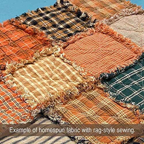 Autumn Spice Charm Pack: 40 Pre-cut Fabric Squares