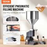 VEVOR 5-50ml Pneumatic Liquid Filling Machine