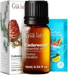 Gya Labs Cedarwood Essential Oil for Aromatherapy