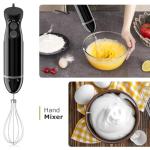 Bonsenkitchen Handheld Immersion Blender with Beaker