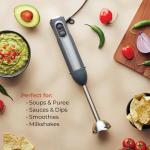 Electric Hand Blender with Turbo Mode, 500 Watt