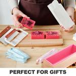 LERYKIN Soap Mold Kit with Cutter and Scraper