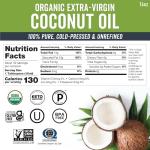 Viva Naturals Organic Cold-Pressed Coconut Oil 16 oz