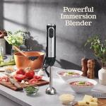 Versatile 500W Immersion Blender for Smoothies and Soups