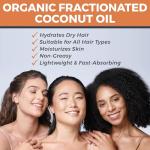 Viva Naturals Organic Fractionated Coconut Oil 16 oz