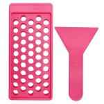 Zenihol Pink DIY Lip Balm Tray and Spatula