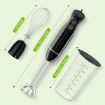 Bonsenkitchen Handheld Immersion Blender with Beaker