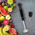 Bonsenkitchen Handheld Immersion Blender with Beaker