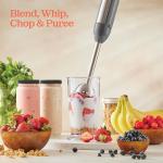 Electric Hand Blender with Turbo Mode, 500 Watt