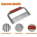 Soap Cutter Set - Stainless Steel Wavy & Straight