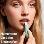 Lip Balm Filling Tray and Spatula Kit