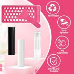 Zenihol Pink DIY Lip Balm Tray and Spatula