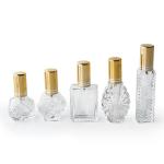 Vintage Glass Perfume Spray Bottles Set of 5