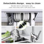 Bonsenkitchen Immersion Blender with Stainless Steel Blades