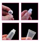 6pcs Clear Refillable Lip Gloss Tubes 8ml