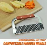 Soap Cutter Set - Stainless Steel Wavy & Straight