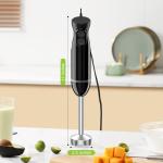Bonsenkitchen Immersion Blender with Stainless Steel Blades