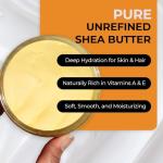 Pure Raw African Shea Butter from Ghana - 8oz